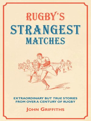 cover image of Rugby's Strangest Matches